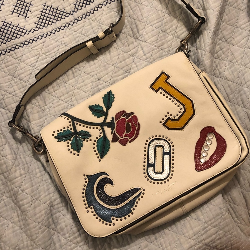 Marc Jacobs Messenger Patch Shoulder Bag